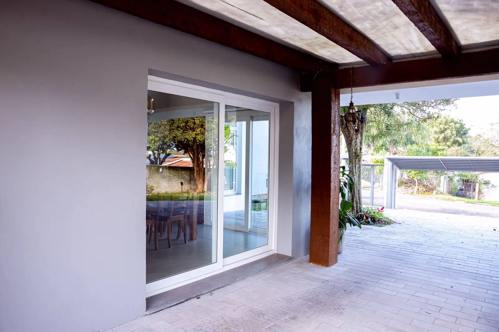 Portas de correr em PVC